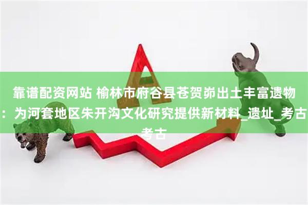 靠谱配资网站 榆林市府谷县苍贺峁出土丰富遗物：为河套地区朱开沟文化研究提供新材料_遗址_考古